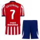 Camisolas Atlético Madrid Antoine Griezmann 7 Criança Equipamento Principal 26/27 Camisolas Atlético Madrid Antoine Griezmann 7 Criança Equipamento Principal 26/27