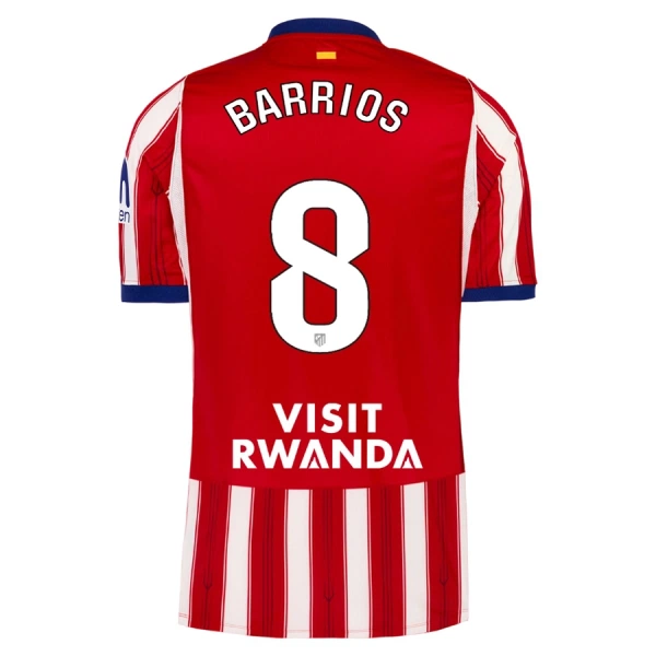 Camisolas Atlético Madrid Barrios 8 Equipamento Principal 26/27 Camisolas Atlético Madrid Barrios 8 Equipamento Principal 26/27