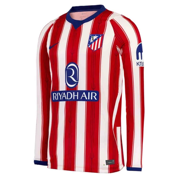 Camisolas Atlético Madrid Equipamento Principal 26/27 Manga Comprida Camisolas Atlético Madrid Equipamento Principal 26/27 Manga Comprida