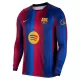 Camisolas FC Barcelona Criança Equipamento Principal 26/27 Manga Comprida