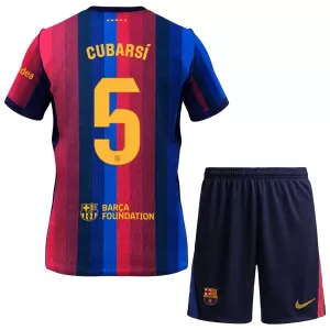 Camisolas FC Barcelona Cubarsi 5 Criança Equipamento Principal 26/27