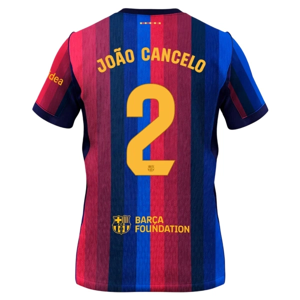 Camisolas FC Barcelona João Cancelo 2 Equipamento Principal 26/27 Camisolas FC Barcelona João Cancelo 2 Equipamento Principal 26/27