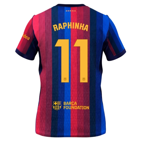 Camisolas FC Barcelona Raphinha 11 Equipamento Principal 26/27 Camisolas FC Barcelona Raphinha 11 Equipamento Principal 26/27