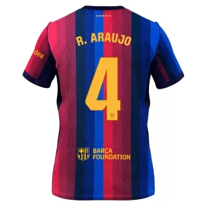 Camisolas FC Barcelona Ronald Araujo 4 Equipamento Principal 26/27
