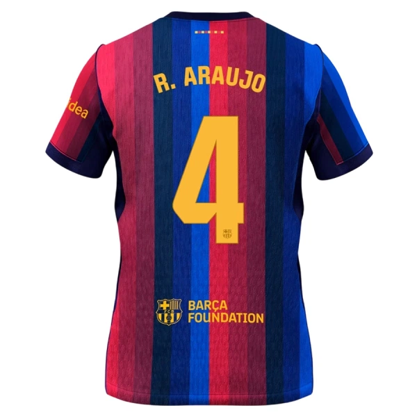 Camisolas FC Barcelona Ronald Araujo 4 Equipamento Principal 26/27 Camisolas FC Barcelona Ronald Araujo 4 Equipamento Principal 26/27