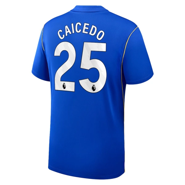 Camisolas Chelsea Caicedo 25 Criança Equipamento Principal 26/27