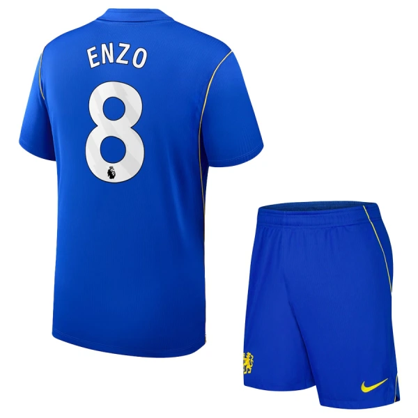 Camisolas Chelsea Enzo Fernández 8 Criança Equipamento Principal 26/27 Camisolas Chelsea Enzo Fernández 8 Criança Equipamento Principal 26/27