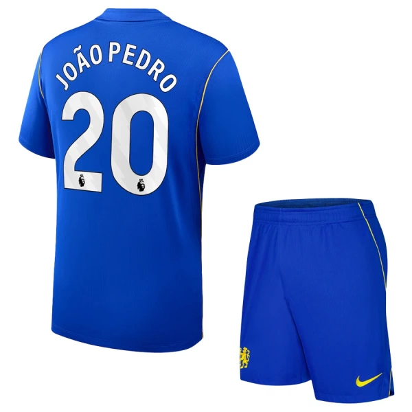 Camisolas Chelsea Joao Pedro 20 Criança Equipamento Principal 26/27 Camisolas Chelsea Joao Pedro 20 Criança Equipamento Principal 26/27