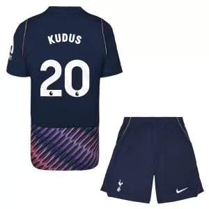 Camisolas Tottenham Hotspur Kudus 20 Criança Equipamento Alternativo 26/27