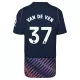 Camisolas Tottenham Hotspur Van De Ven 37 Criança Equipamento Alternativo 26/27