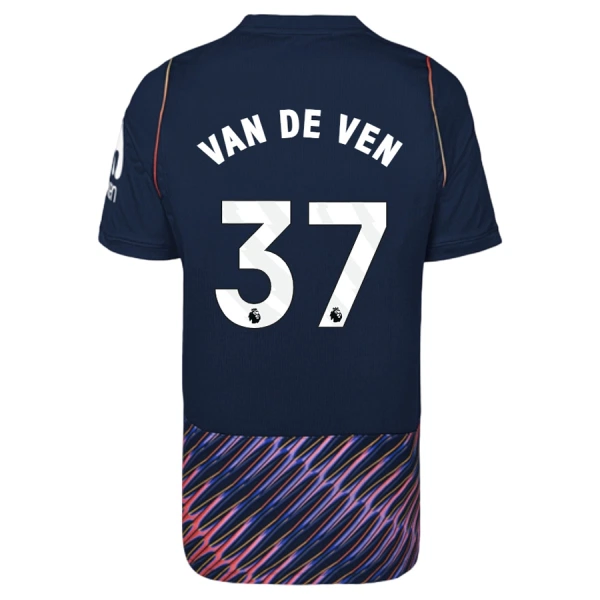 Camisolas Tottenham Hotspur Van De Ven 37 Equipamento Alternativo 26/27 Camisolas Tottenham Hotspur Van De Ven 37 Equipamento Alternativo 26/27