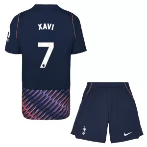 Camisolas Tottenham Hotspur Xavi 7 Criança Equipamento Alternativo 26/27