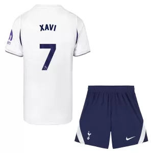 Camisolas Tottenham Hotspur Xavi 7 Criança Equipamento Principal 26/27