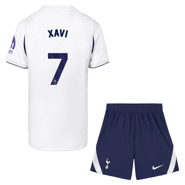 Camisolas Tottenham Hotspur Xavi 7 Criança Equipamento Principal 26/27
