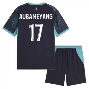 Camisolas Olympique Marseille Aubameyang 17 Criança Equipamento Alternativo 26/27