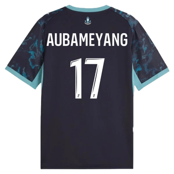 Camisolas Olympique Marseille Aubameyang 17 Equipamento Alternativo 26/27 Camisolas Olympique Marseille Aubameyang 17 Equipamento Alternativo 26/27