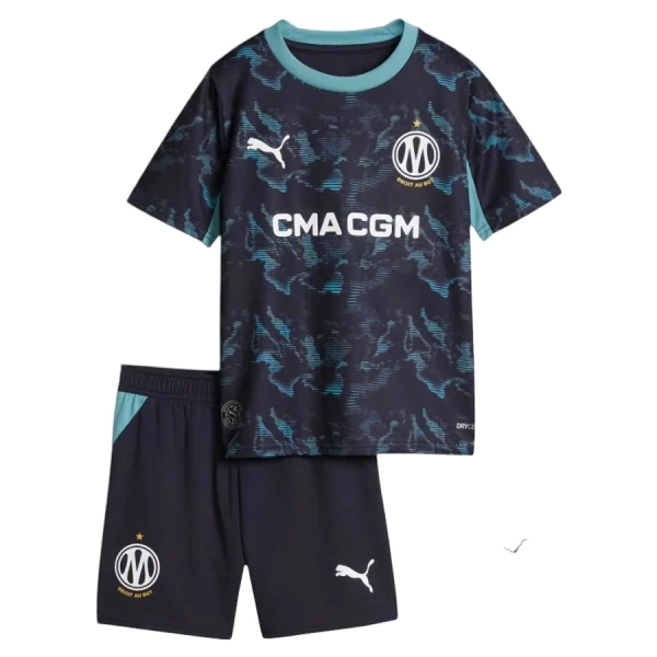 Camisolas Olympique Marseille Criança Equipamento Alternativo 26/27 Camisolas Olympique Marseille Criança Equipamento Alternativo 26/27