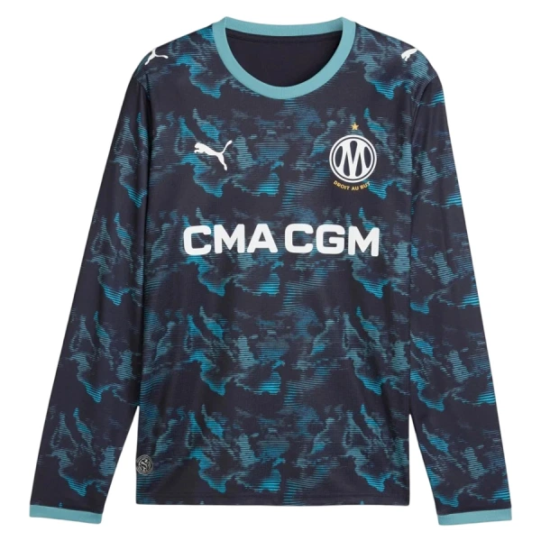 Camisolas Olympique Marseille Equipamento Alternativo 26/27 Manga Comprida
