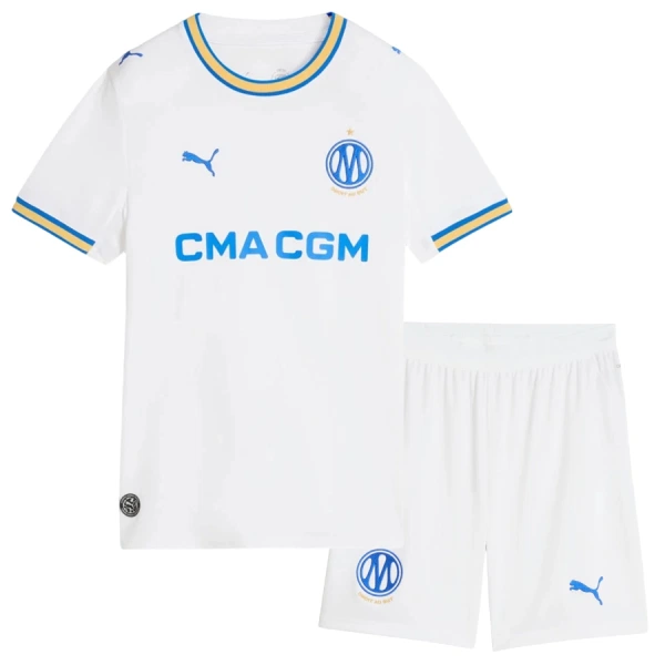 Camisolas Olympique Marseille Greenwood 10 Criança Equipamento Principal 26/27
