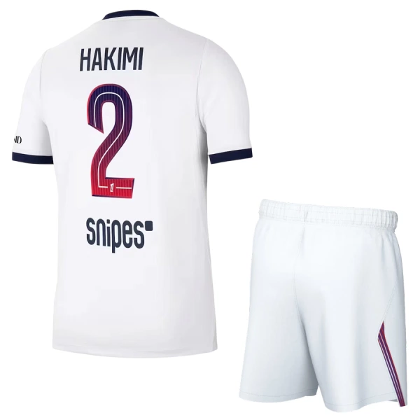 Camisolas Paris Saint-Germain Achraf Hakimi 2 Criança Equipamento Alternativo 26/27 Camisolas Paris Saint-Germain Achraf Hakimi 2 Criança Equipamento Alternativo 26/27