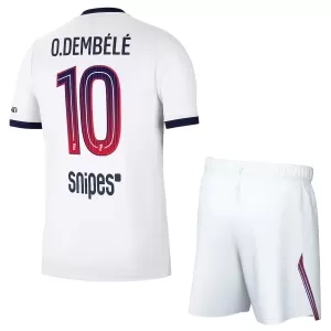 Camisolas Paris Saint-Germain Ousmane Dembélé 10 Criança Equipamento Alternativo 26/27