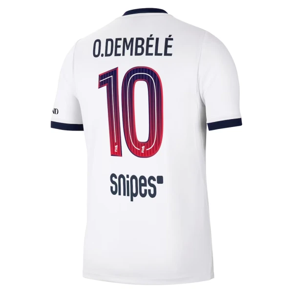 Camisolas Paris Saint-Germain Ousmane Dembélé 10 Equipamento Alternativo 26/27