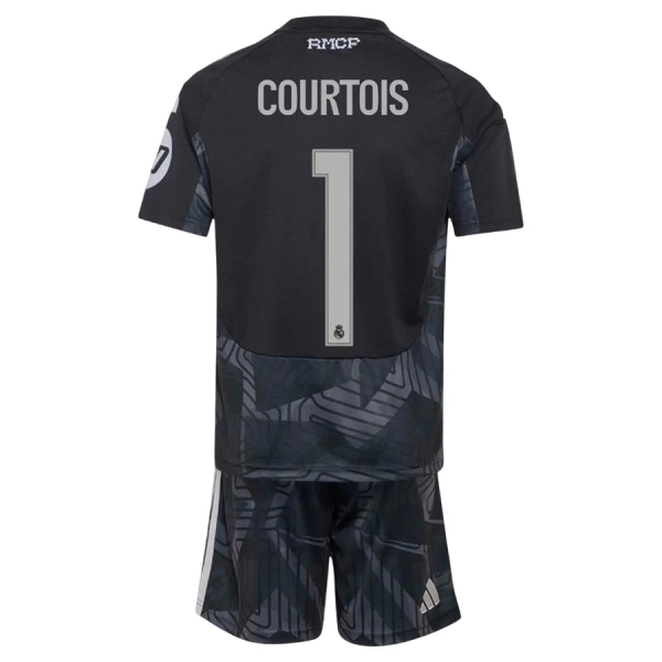 Camisolas Guarda Redes Real Madrid Thibaut Courtois 1 Criança Equipamento Principal 26/27 Camisolas Guarda Redes Real Madrid Thibaut Courtois 1 Criança Equipamento Principal 26/27