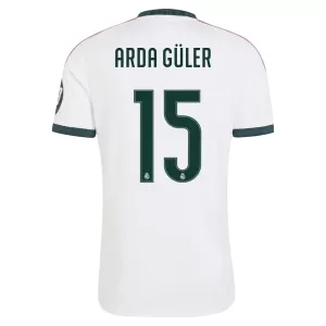 Camisolas Real Madrid Arda Guler 15 Equipamento Principal 26/27