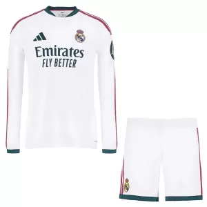 Camisolas Real Madrid Criança Equipamento Principal 26/27 Manga Comprida