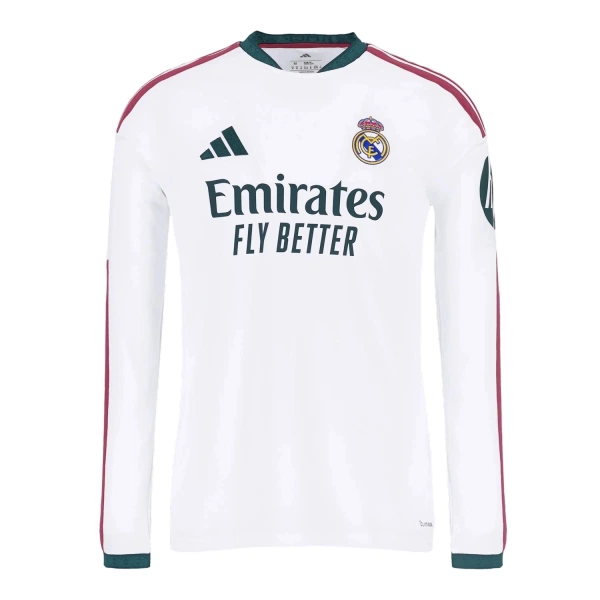 Camisolas Real Madrid Criança Equipamento Principal 26/27 Manga Comprida