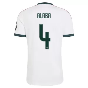 Camisolas Real Madrid David Alaba 4 Equipamento Principal 26/27