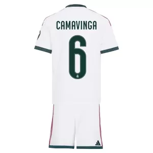 Camisolas Real Madrid Eduardo Camavinga 6 Criança Equipamento Principal 26/27