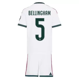 Camisolas Real Madrid Jude Bellingham 5 Criança Equipamento Principal 26/27