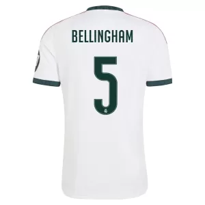 Camisolas Real Madrid Jude Bellingham 5 Equipamento Principal 26/27