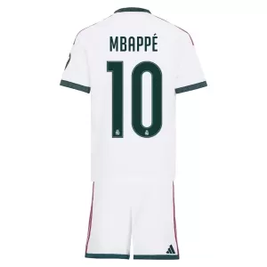 Camisolas Real Madrid Kylian Mbappé 10 Criança Equipamento Principal 26/27
