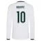 Camisolas Real Madrid Kylian Mbappé 10 Equipamento Principal 26/27 Manga Comprida