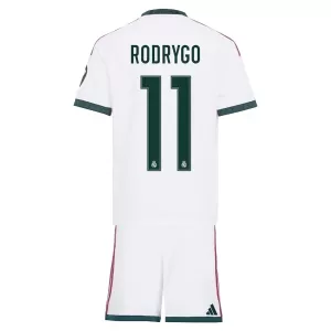 Camisolas Real Madrid Rodrygo Goes 11 Criança Equipamento Principal 26/27