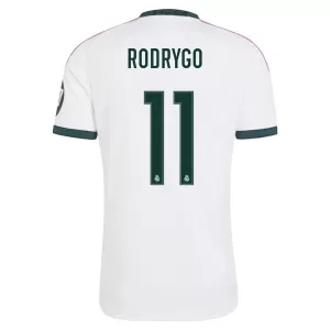Camisolas Real Madrid Rodrygo Goes 11 Equipamento Principal 26/27