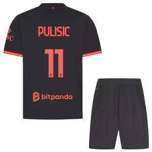 Camisolas AC Milan Christian Pulišić 11 Criança Equipamento Terceiro 26/27