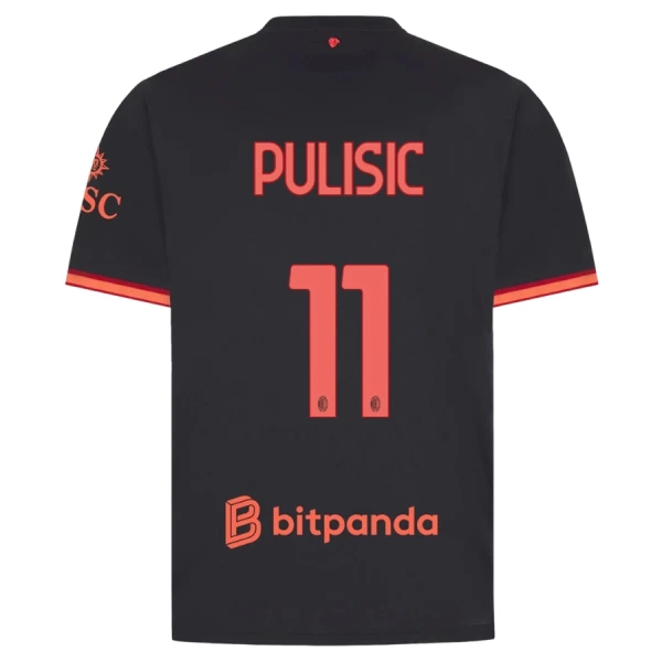 Camisolas AC Milan Christian Pulišić 11 Equipamento Terceiro 26/27