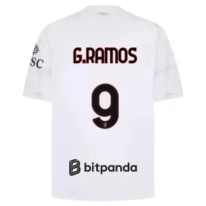 Camisolas AC Milan G. Ramos 9 Equipamento Alternativo 26/27