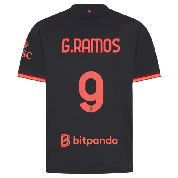 Camisolas AC Milan G. Ramos 9 Equipamento Terceiro 26/27