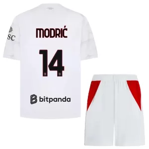 Camisolas AC Milan Luka Modric 14 Criança Equipamento Alternativo 26/27
