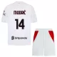 Camisolas AC Milan Luka Modric 14 Criança Equipamento Alternativo 26/27