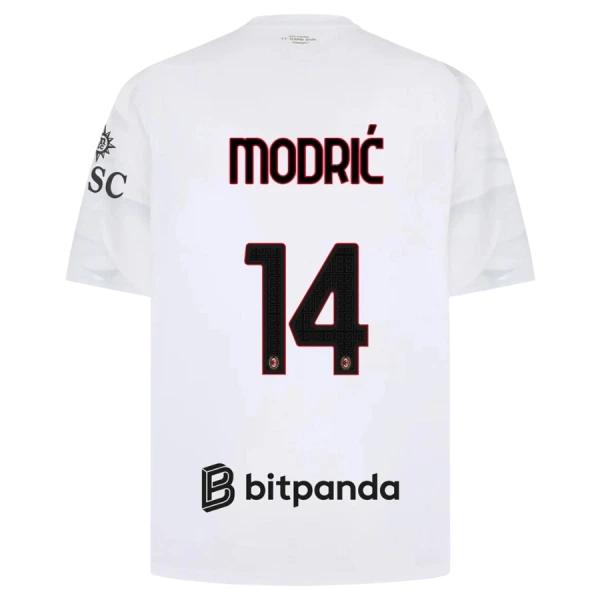 Camisolas AC Milan Luka Modric 14 Equipamento Alternativo 26/27 Camisolas AC Milan Luka Modric 14 Equipamento Alternativo 26/27