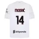 Camisolas AC Milan Luka Modric 14 Equipamento Alternativo 26/27 Camisolas AC Milan Luka Modric 14 Equipamento Alternativo 26/27