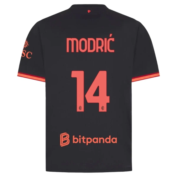 Camisolas AC Milan Luka Modric 14 Equipamento Terceiro 26/27 Camisolas AC Milan Luka Modric 14 Equipamento Terceiro 26/27