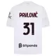 Camisolas AC Milan Pavlovic 31 Equipamento Alternativo 26/27