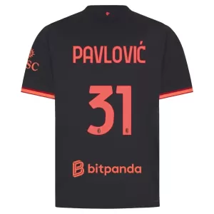 Camisolas AC Milan Pavlovic 31 Equipamento Terceiro 26/27