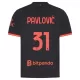 Camisolas AC Milan Pavlovic 31 Equipamento Terceiro 26/27 Camisolas AC Milan Pavlovic 31 Equipamento Terceiro 26/27